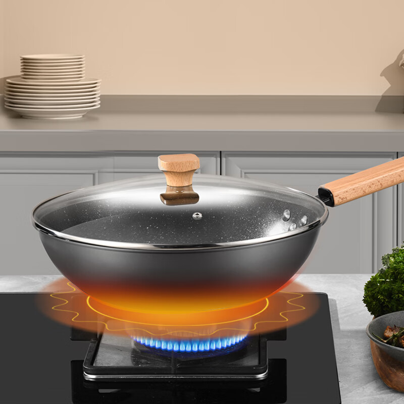 康巴赫 乐享麦饭石三件套LPB-T03L32cm+26cm+22cm高清大图