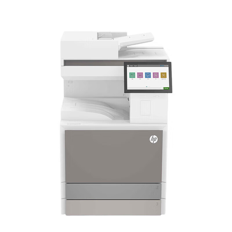 惠普(HP)E78523dn A3 彩色激光自动双面复印扫描复合机一体机 商用办公打印机高清大图