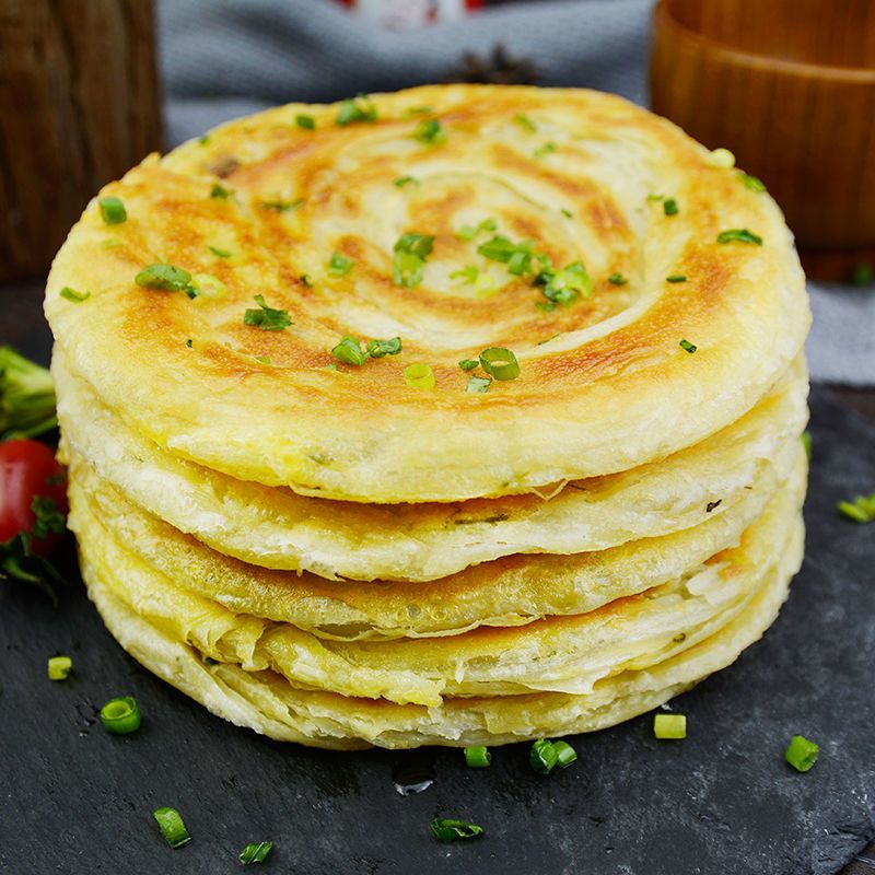 香萌葱油饼正宗老上海葱油饼半成品早餐120克20片手抓煎饼千层饼