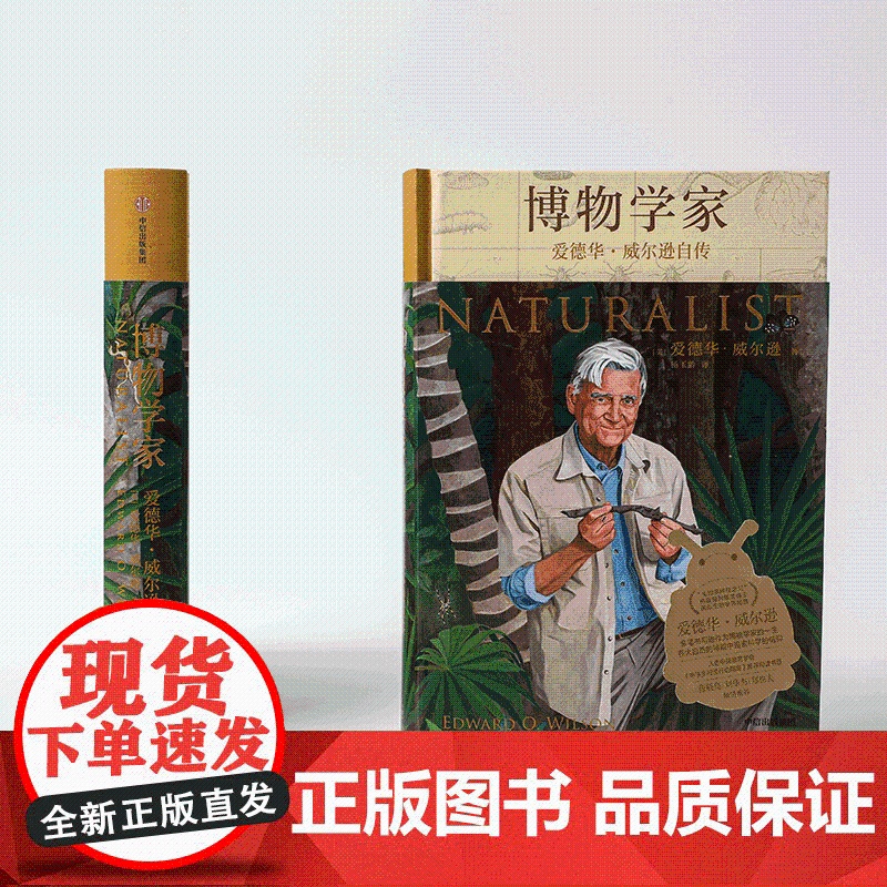 博物学家 爱德华威尔逊自传 张辰亮荐书 生物多样性主题的重要参考读物 中信出版社图书 正版高清大图