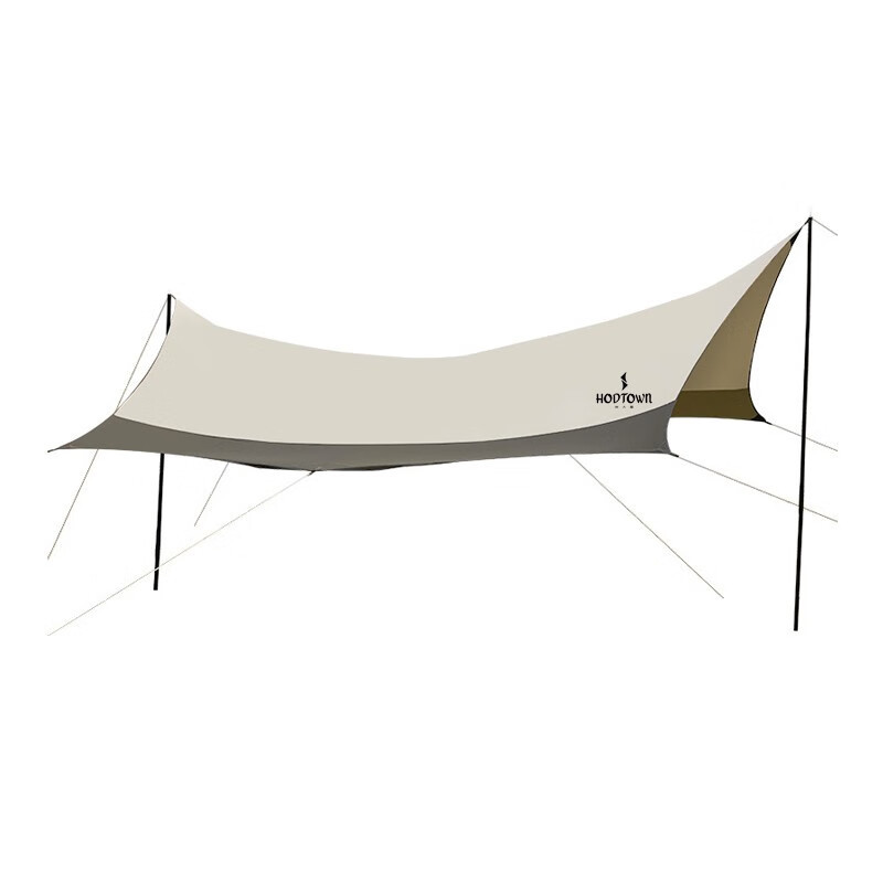 何大屋(Hodtown) 六角天幕户外遮阳防晒沙滩天幕防雨遮阳棚露营凉棚天幕 海阔天空天幕 HDW1520