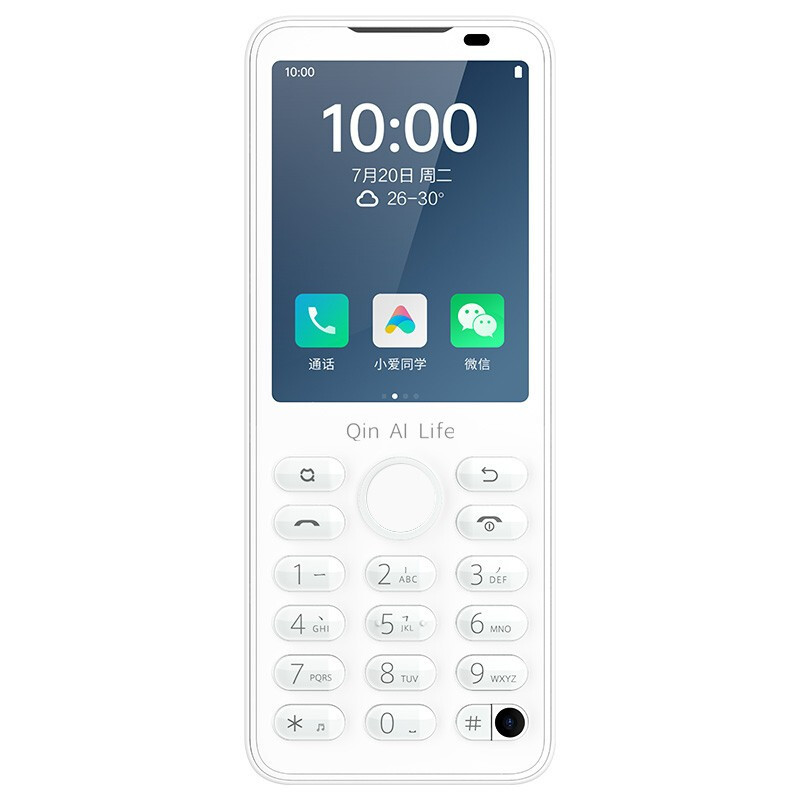 多亲F21pro 按键智能手机 全网通戒网瘾支持微信支付宝 瓷白色 3+32G