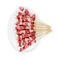 游牧御品 大漠羊肉串组合装 200克 *3袋 8串/袋 大串更豪爽 烧烤食材 BBQ