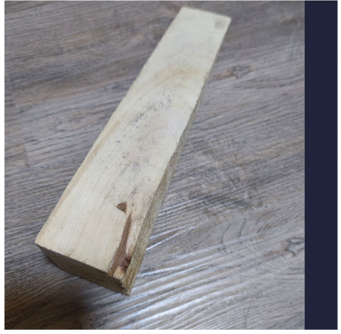 诚智旺 木楔子三角木 150*40*80mm /个高清大图