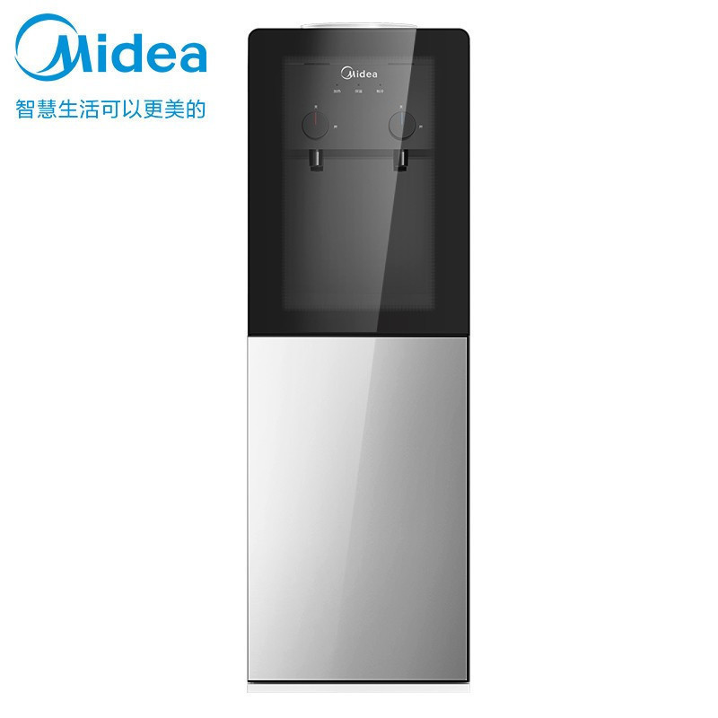 美的(Midea)饮水机家用桶装水立式办公饮水器制冷冰热两用双门防尘 双门快速温热型