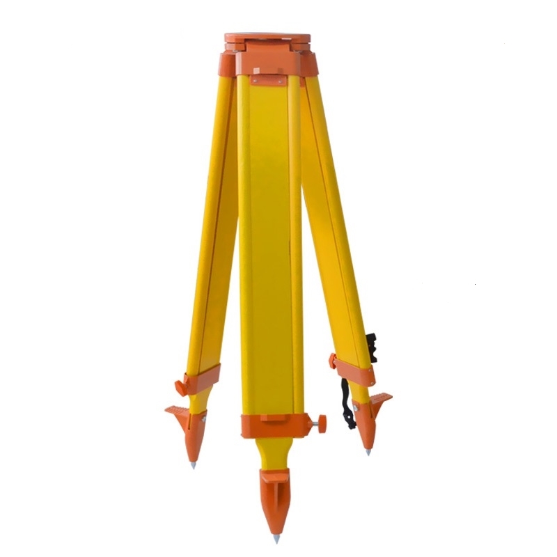 铝合金实木水准仪三脚架全站仪经纬仪测绘测量水平仪古达三角支架