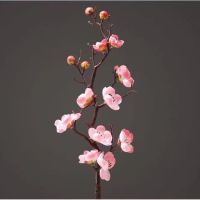 中式梅花腊梅花枝假花仿真花家居客厅电视柜装饰品摆件干花盆景