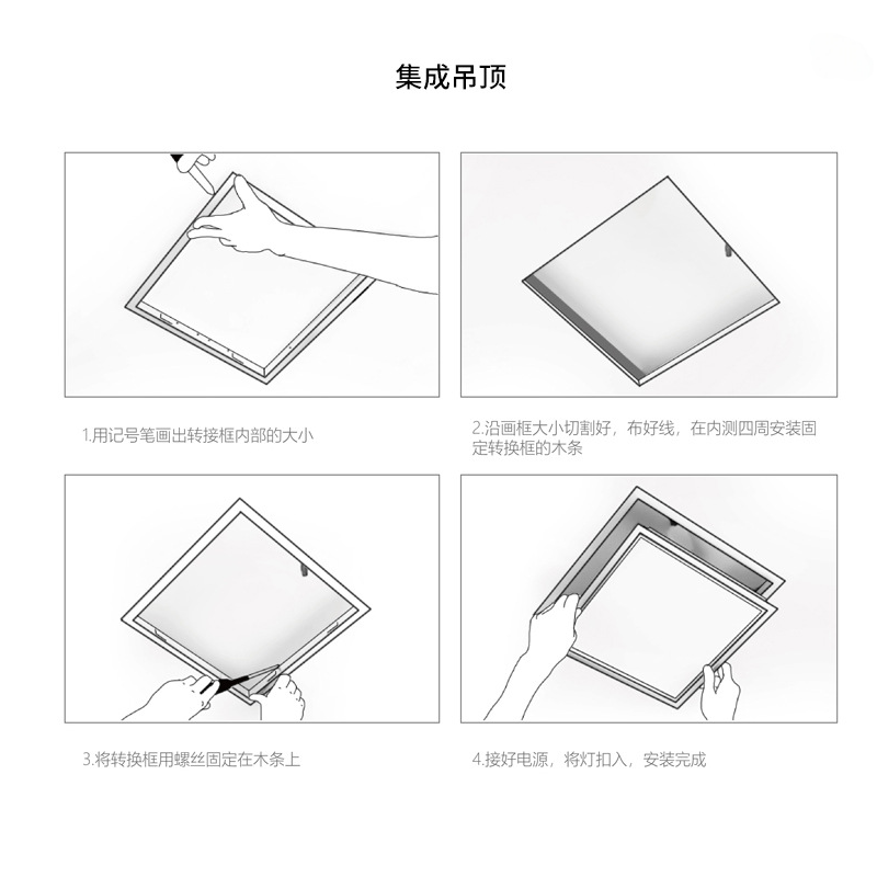 洛安斯 LED平板灯 595*595mm 个高清大图