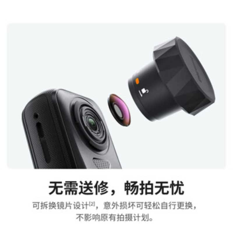 影石(Insta360) 全景运动相机 X4Air单板滑雪套装高清大图