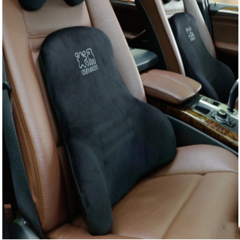 车载座椅腰靠记忆棉车用腰靠车载座椅靠垫混色随机发货
