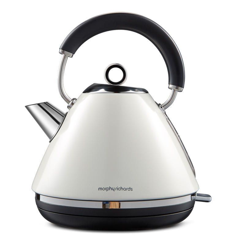 摩飞电器(MORPHY RICHARDS) 电热水壶 家用304不锈钢烧水壶红色 MR7076A高清大图