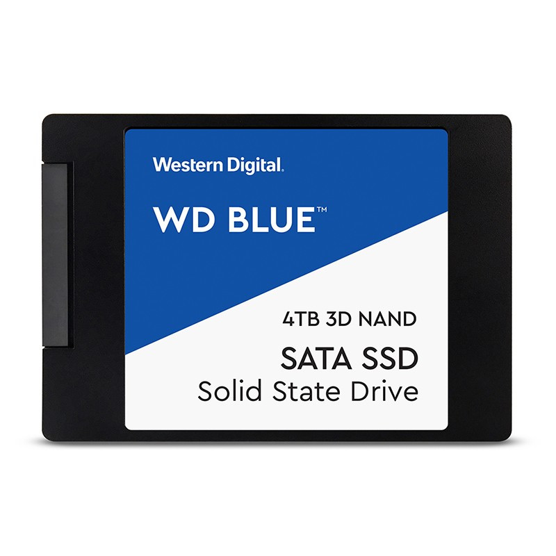 wd西部数据4tssd固态硬盘蓝盘sata3blue系列3d进阶高速读写版视频