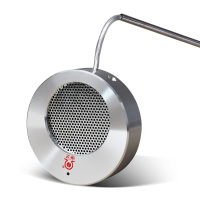 康艺(KANGYI)HT-500B 窗口双向对讲机银行 邮局医院扩音器喇叭麦克风报话机 银色 HT-500B
