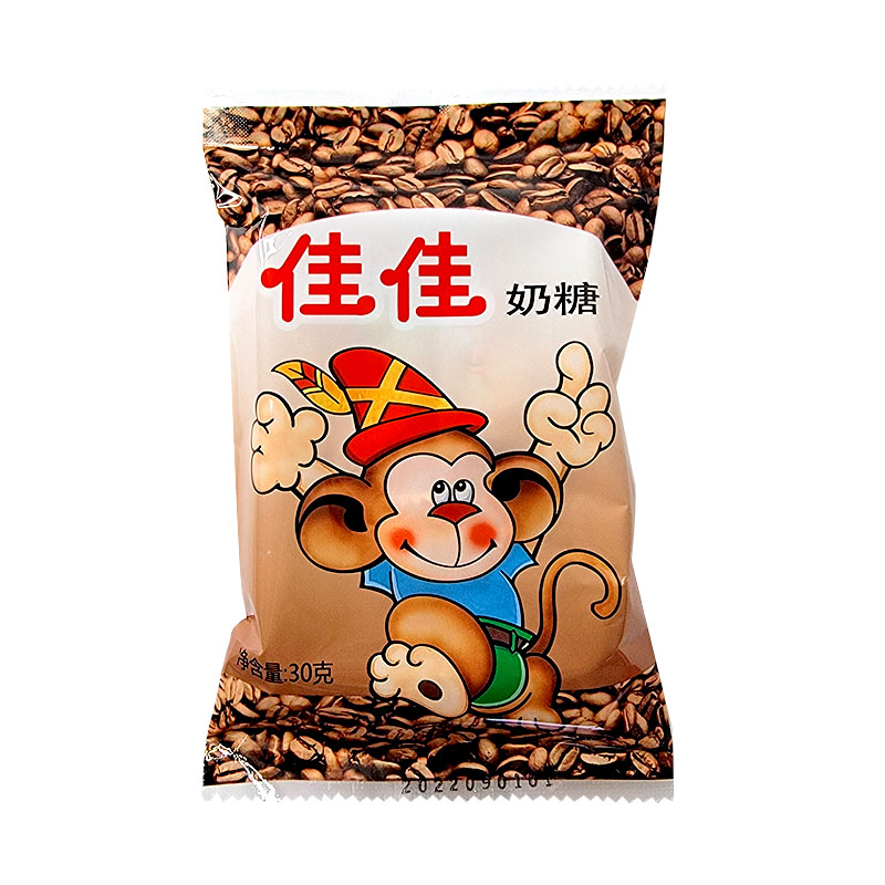 喔喔奶糖袋装30g满糖喜事佳佳奶糖婚庆结婚喜糖年货休闲零食品高清大图