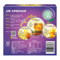 立顿Lipton 红茶 豪门伯爵红茶叶 办公室下午茶 袋泡茶包 1.5g*100