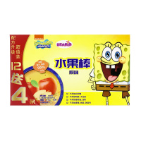 beakid 美国海绵宝宝固体果泥水果棒原味40g-盒装 零食点心