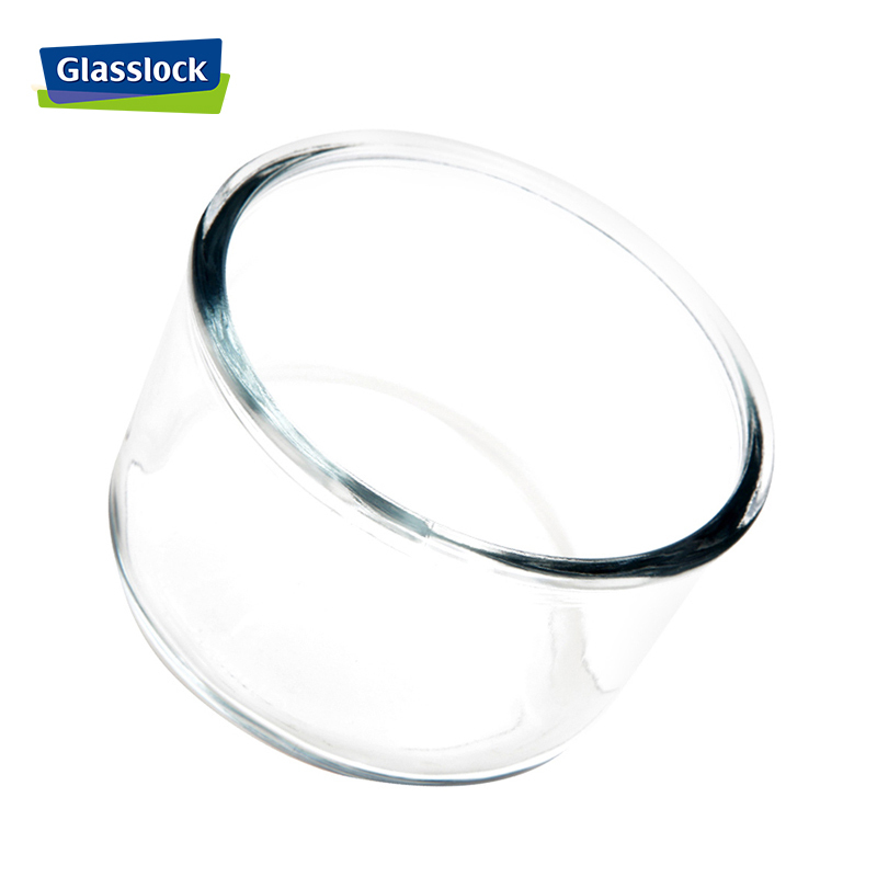 三光云彩(GLASSLOCK)玻璃储物罐350ml韩国进口五谷杂粮收纳盒坚果防潮透明保鲜密封带盖糖果盒颜色随机IP610