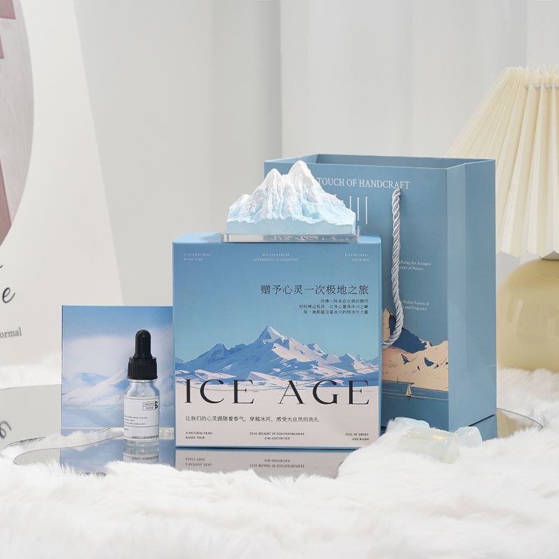 华普思香薰HPS-237-23 阿尔卑斯山(渐变蓝)+ 亚克力底座威斯汀白茶(1个)