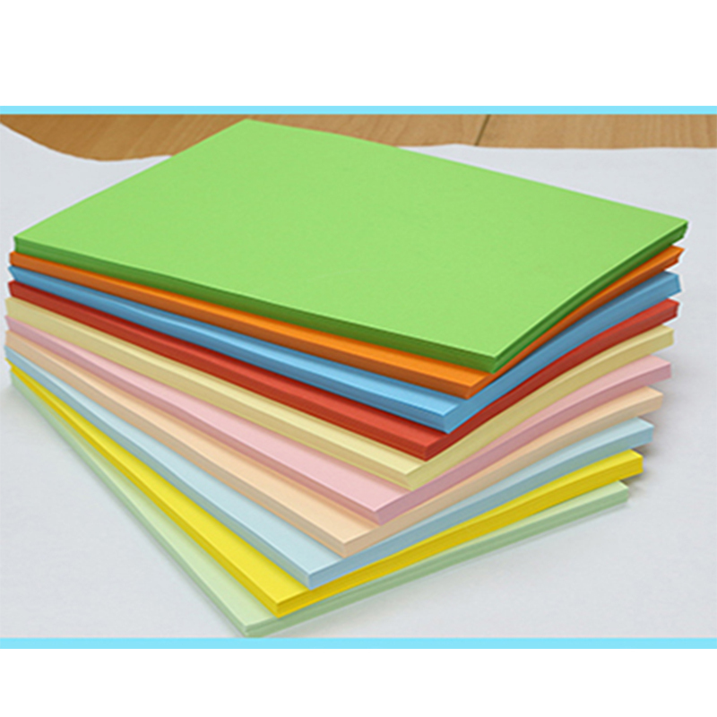 doublea旗舰彩色复印纸a4绿蓝