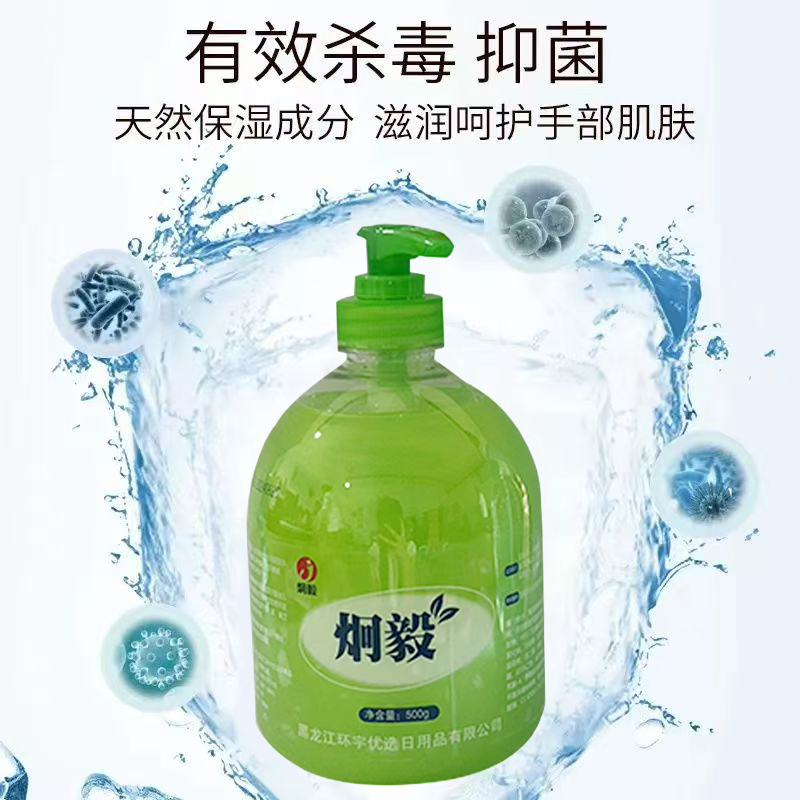 炯毅 洗手液抑菌去污清洁洗手液成人儿童通用 随机发货 洗手液 500g 瓶高清大图