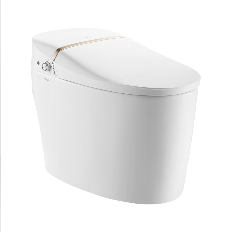 【箭牌(arrow)坐便器akb1305/akb1305-u】 箭牌智能马桶虹吸式家用坐