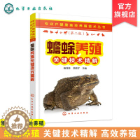 【醉染正版】专业户健康高效养殖技术丛书 蟾蜍养殖关键技术精解 青蛙养殖技术书籍蛙蛤蟆蟾蜍营养需要及饵料培育投喂饲养管理蟾