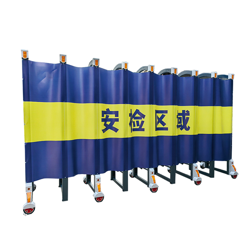 汐 伸缩隔离栏隔离屏障 推拉米高清大图