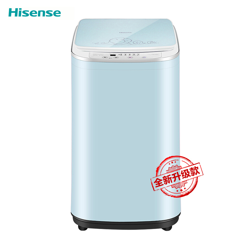 海信(Hisense)XQB30-M108LH (BL)3公斤全自动 婴儿宝宝家用母婴 迷你波轮洗衣机 高温蒸煮洗