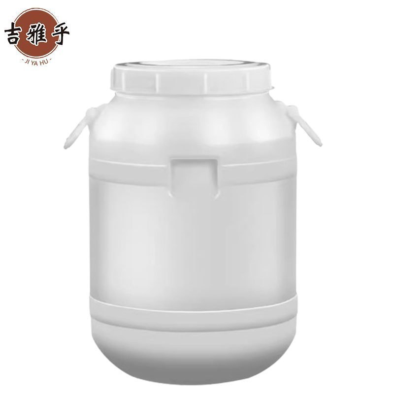 吉雅乎 发酵桶 食品级塑料桶 储水桶带盖 100L特厚 /个高清大图