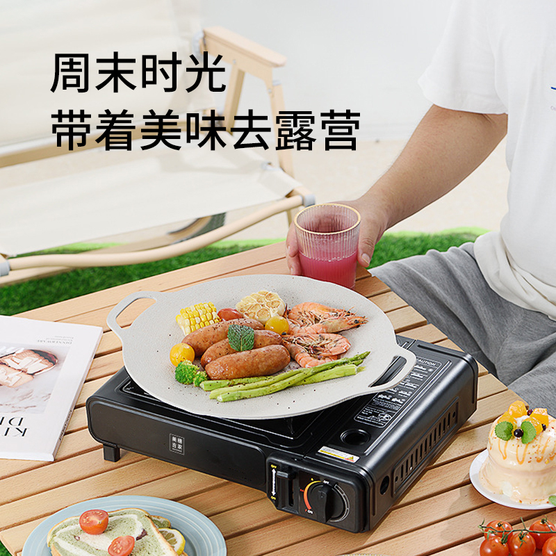 美穗吉家 户外便携 卡式炉 带塑盒 黑色 MIHH-2408150高清大图