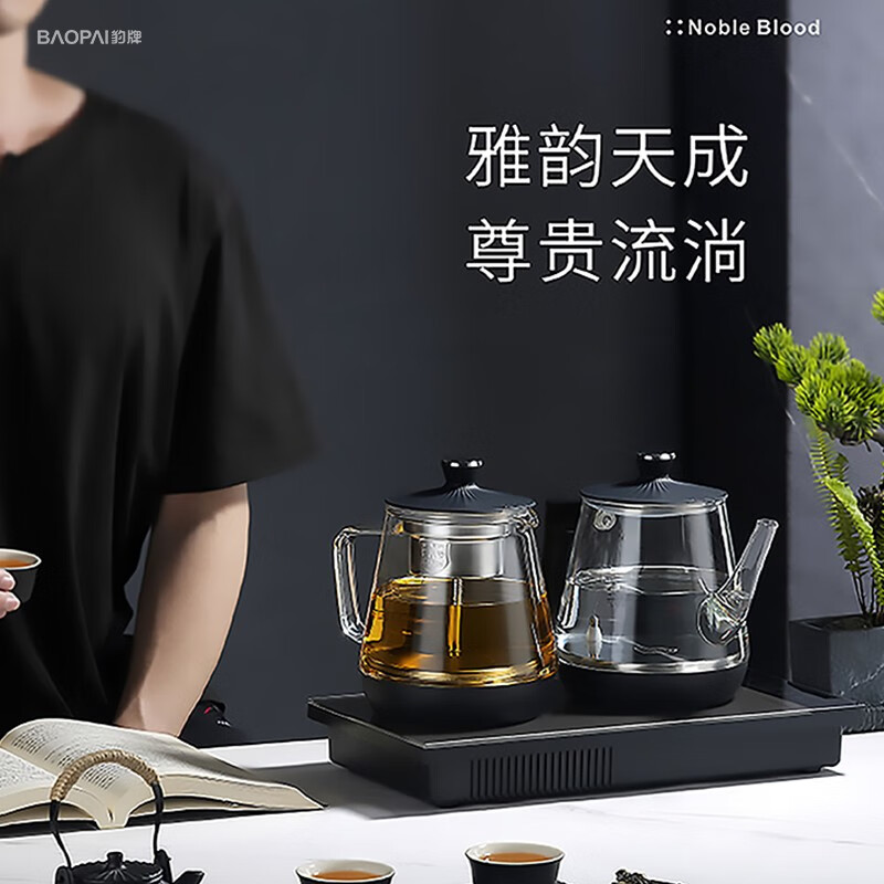 豹牌自动上水蒸茶套装 BP-4213高清大图
