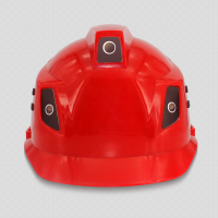 华信智能安全帽 高精度定位安全帽 红色 单位/顶