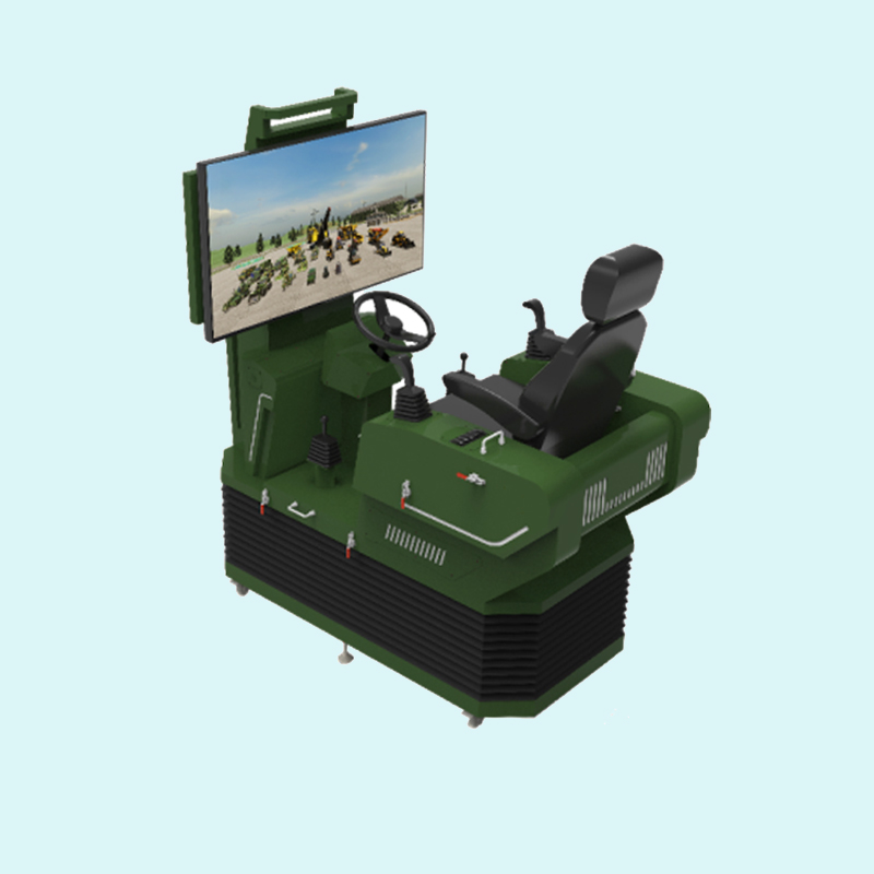 硕士王 SHUOSHIWANGVR工程车驾驶模拟器起重机三自由度训练模拟系统高清大图