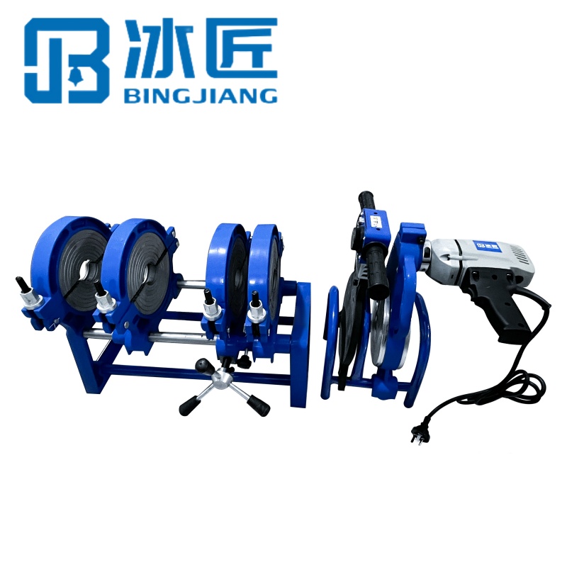 冰匠 PE管焊接机 手摇四环热熔机 台高清大图