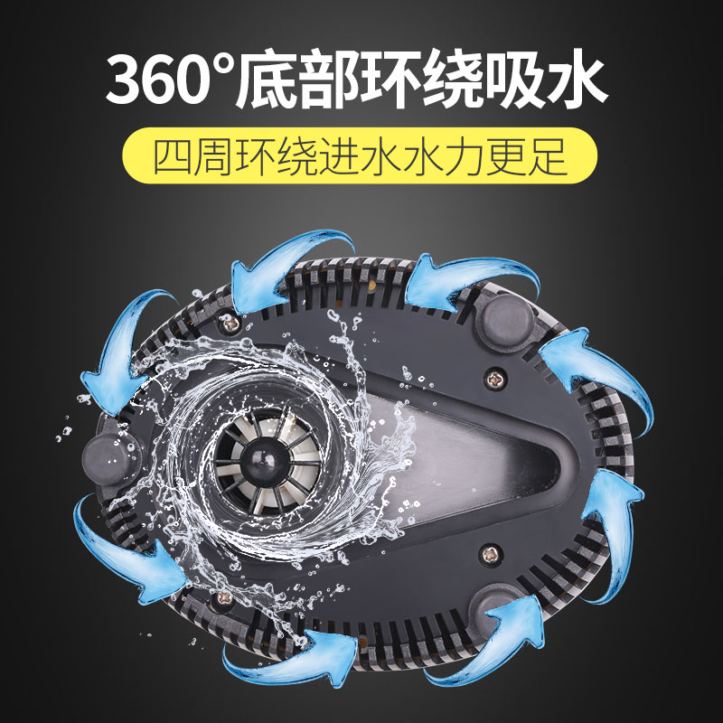 鱼缸水泵循环泵底吸鱼池220v抽水泵过滤器家用小型潜水泵高清大图