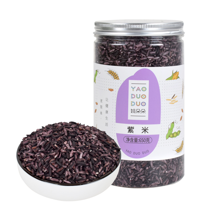 姚朵朵紫米650g*1罐