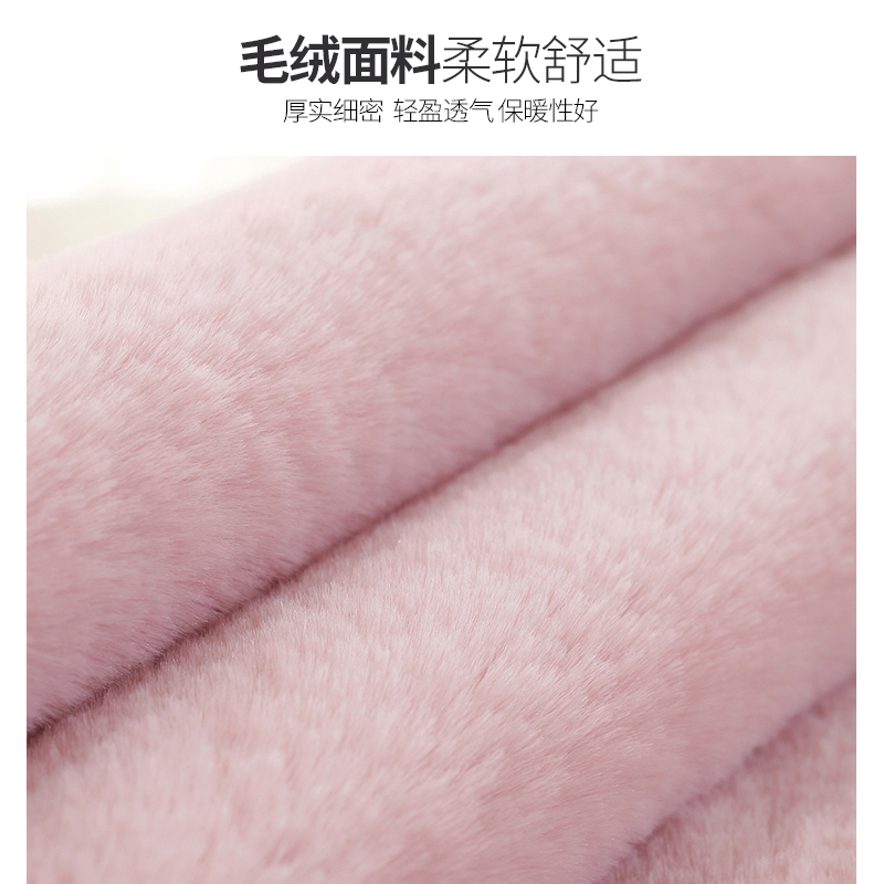 美帮汇椅垫四季通用学生厚软家用薄款套罩办公室坐垫冬季毛绒椅子套兔毛高清大图