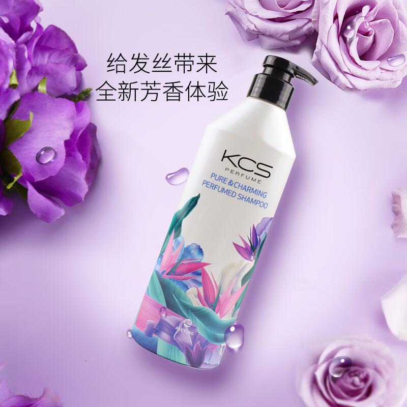 爱敬柔顺丝滑洗发水600ml头皮清爽男女士进口洗发膏露自然柔顺留香高清大图