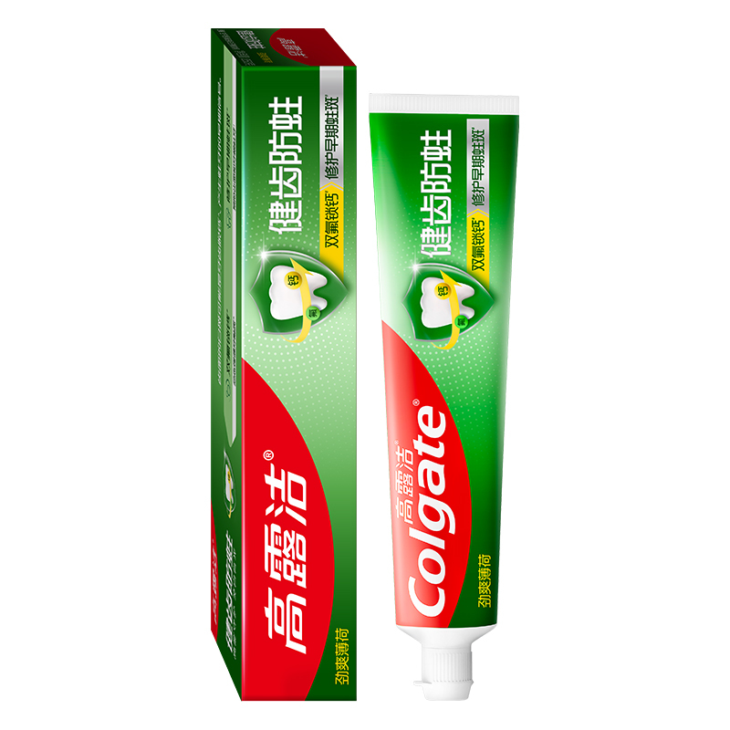 高露洁健齿防蛀劲爽薄荷牙膏 - 250克