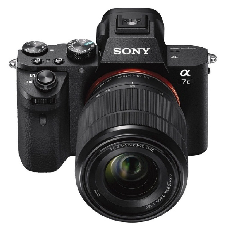索尼(SONY)ILCE A7M2(28-70mm+SF-64G卡)数码微单相机 单镜头套装 约2430万像素