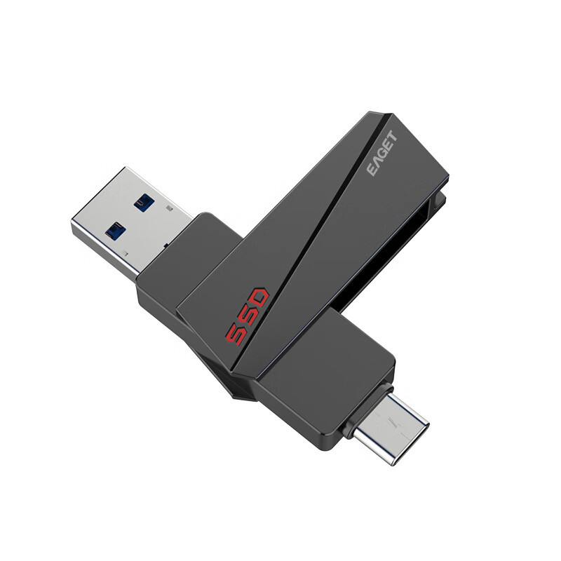 忆捷(EAGET)SU20-512GB优盘Type-C+USB3.2(单位:个)高清大图