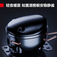 德玛仕(DEMASHI)红酒柜 小型家用电子智能红酒雪茄一冰吧展示柜 时尚家庭/咖啡餐厅款-160瓶装恒温酒柜