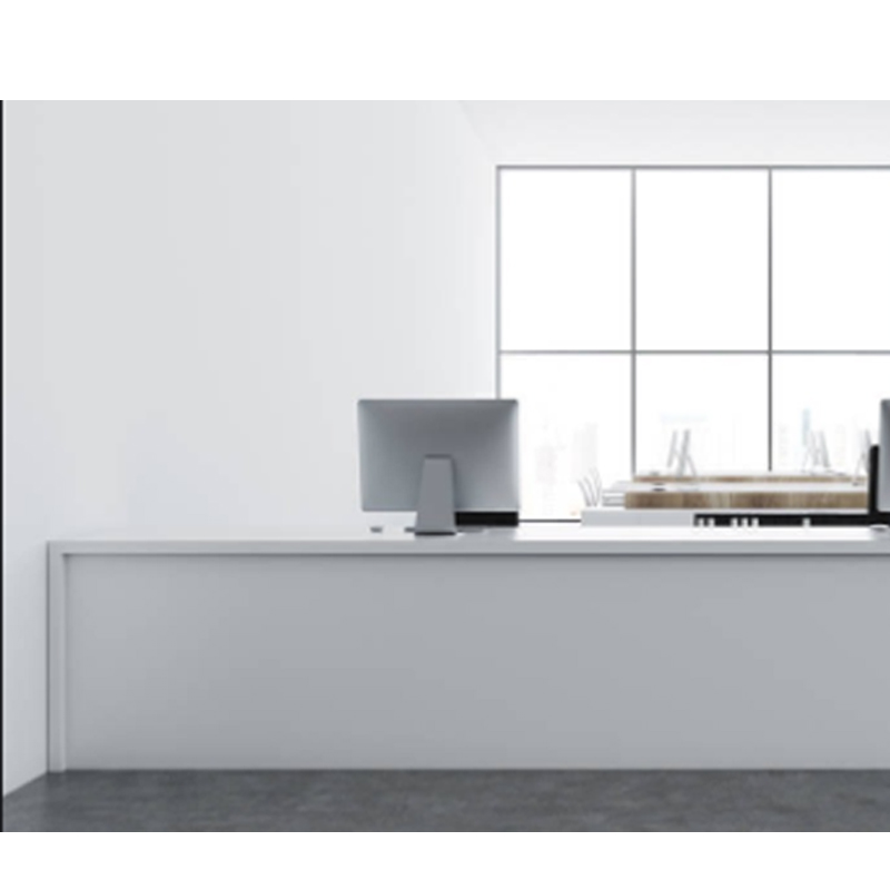 匡大 接待台 前台桌 3.6米商务办公接待桌KDT598高清大图