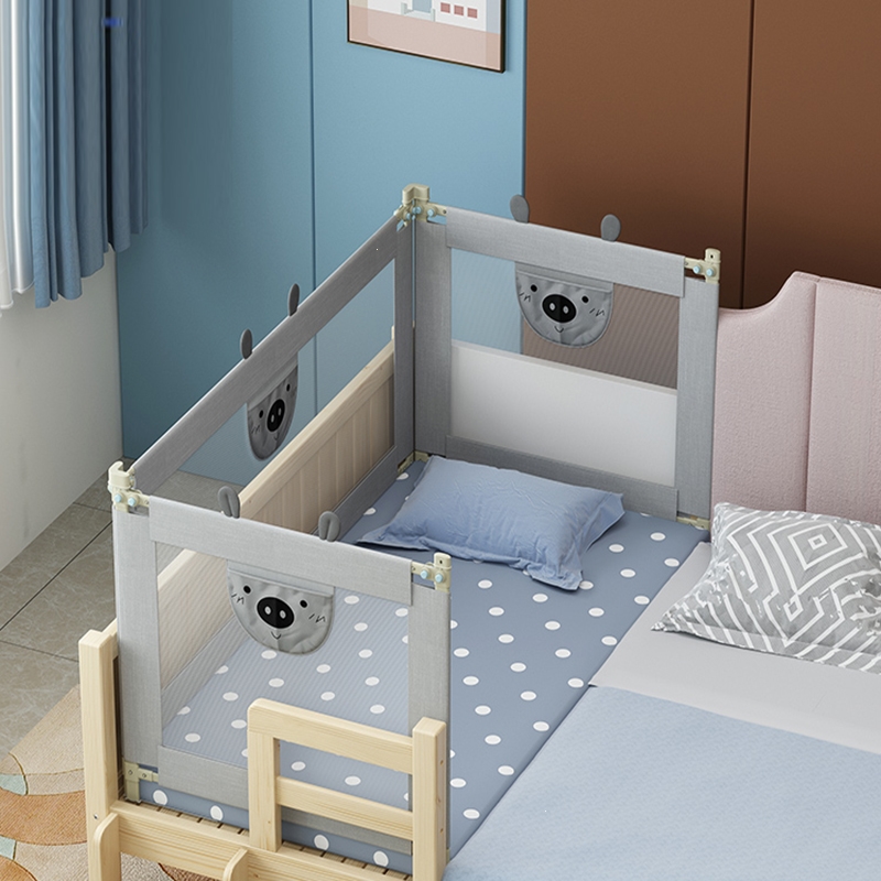 床围栏定制婴儿bb宝宝床拼接加宽防摔床护栏智扣单边防掉床围挡板护栏