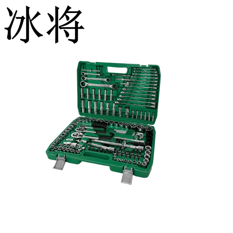 冰将 绿盒151件套简扳手 151件套 盒高清大图