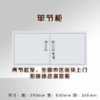 二斗矮柜办公室铁皮柜文件柜抽屉带锁资料档案柜子凭证柜储物书柜