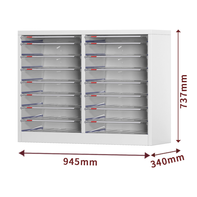 臻远 ZY-LJG-A316 A3双排16抽无门高清大图