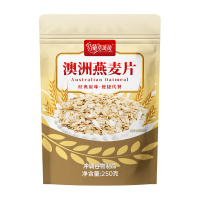澳洲燕麦片即食冲泡麦片营养早餐冲饮代餐速食免煮无添加糖纯燕麦
