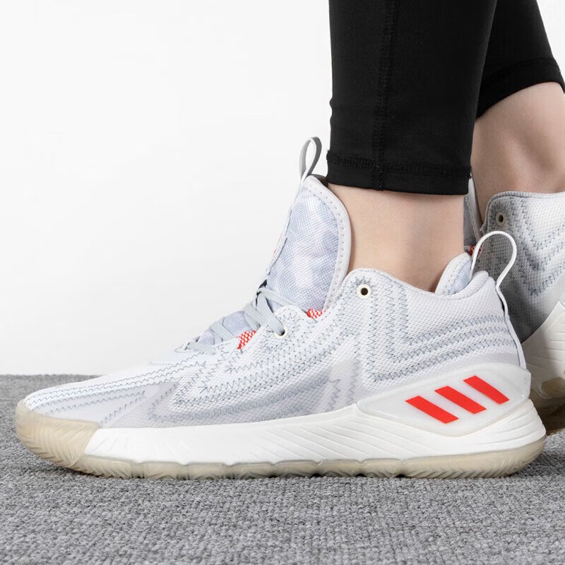 阿迪达斯(adidas)男鞋2023夏季新款运动鞋实战训练休闲轻便减震耐磨篮球 HQ1010