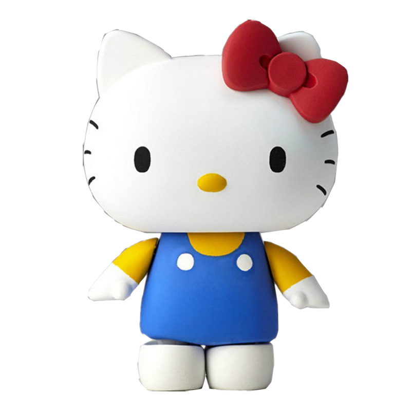 海洋堂kt猫手办山口式hellokitty凯蒂猫可动手办模型玩具摆件视频